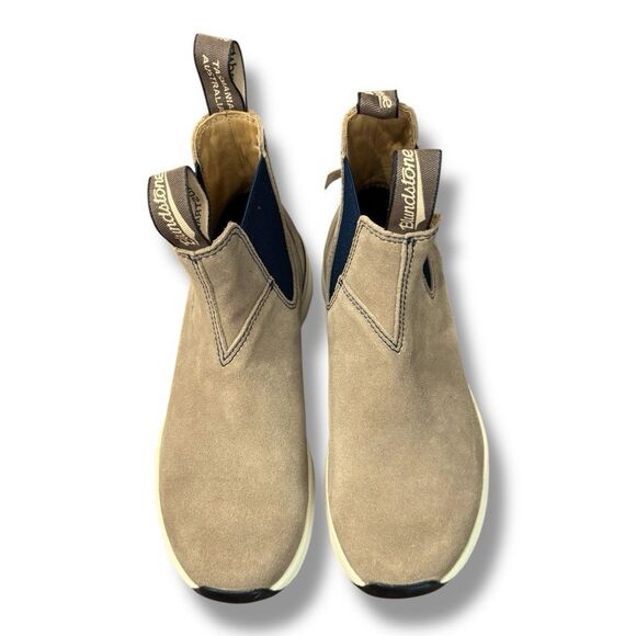 Blundstone 2146 Elastic Sided Suede Chelsea Active Boot Pull On Men's Size 5.5 - Picture 10 of 11